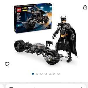 LEGO DC Batman Construction Figure & The Bat-Pod Bike